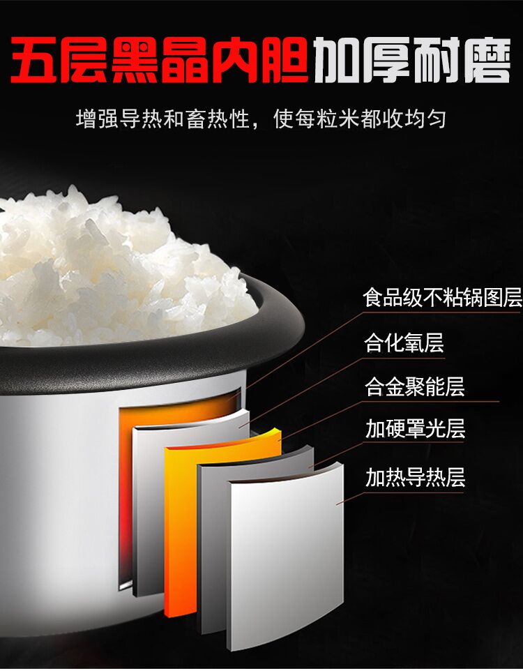 海瑶时代芊铱专卖店新飞迷你小型电饭煲家用老式电饭锅1-2普通3-4人宿舍多功能5l个人1