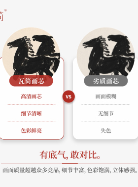 瓦简《影骏》中古风装饰画