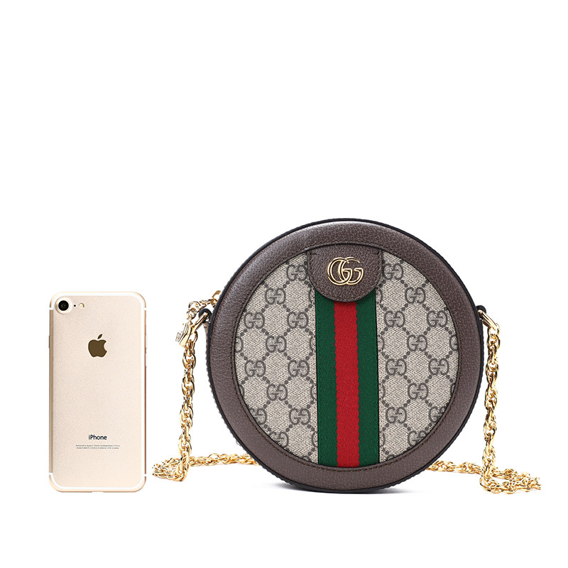 gucci ophidia gg圆形迷你单肩包 LAMAVO女士包袋
