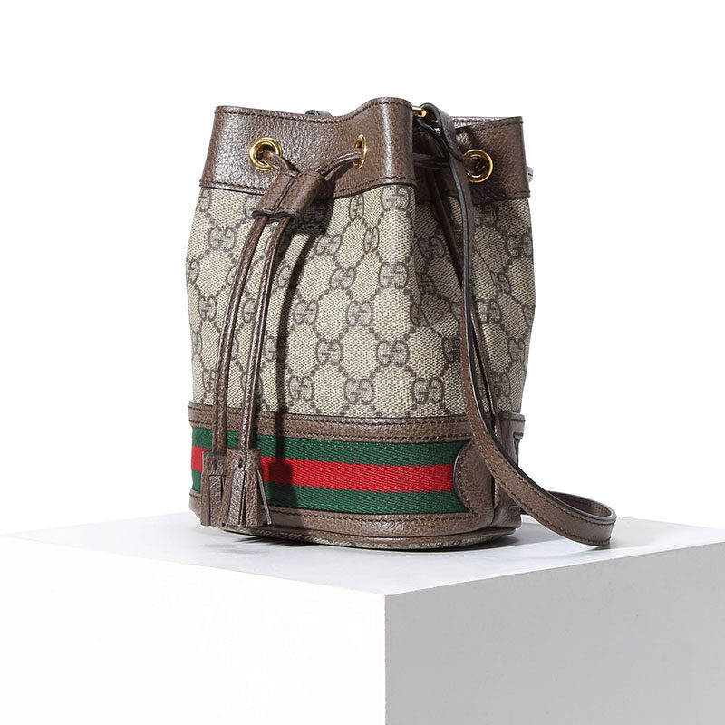gucci新款ophidia gg迷你水桶包 LAMAVO女士包袋