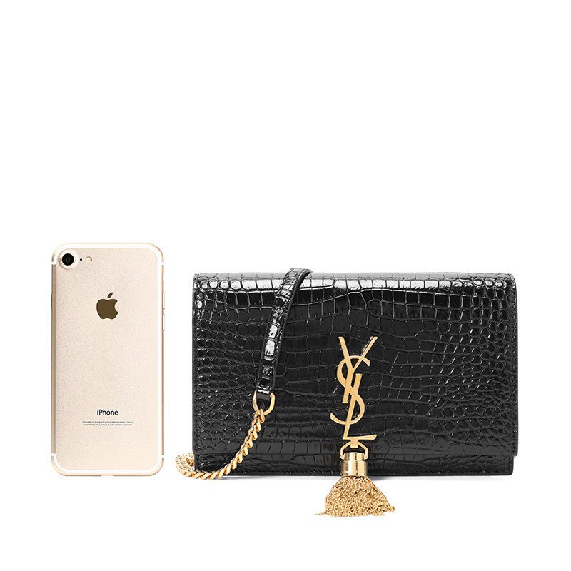 ysl /圣罗兰kate流苏链条斜挎小包 LAMAVO女士包袋