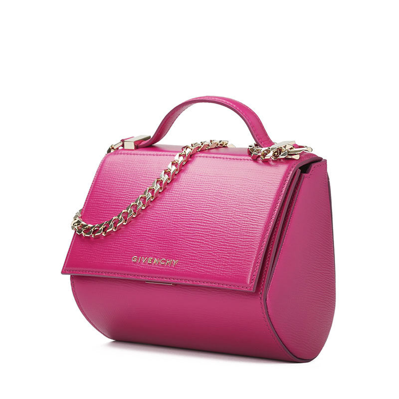 givenchy新款纯色休闲链条斜挎包 LAMAVO女士包袋