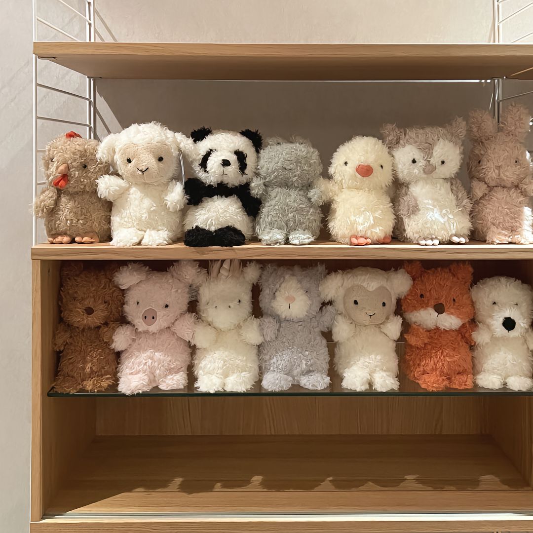 英国jellycat公仔Little系列狐狸毛绒玩偶小狗企鹅小青蛙兔子玩具 - 图0