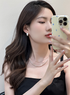 金属珠子女高级感项链