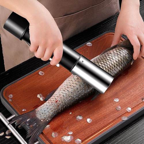 电动刮鱼鳞器机家用全自动打去鱼鳞刨工具鱼鳞刮鳞器 - 图1