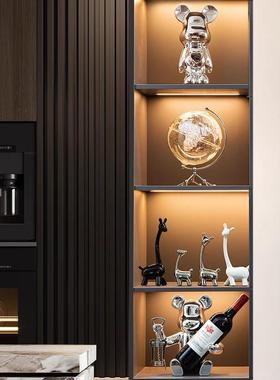 小鹿一家四口家居饰品摆件现代轻奢高档高级感电视柜装饰酒柜客厅