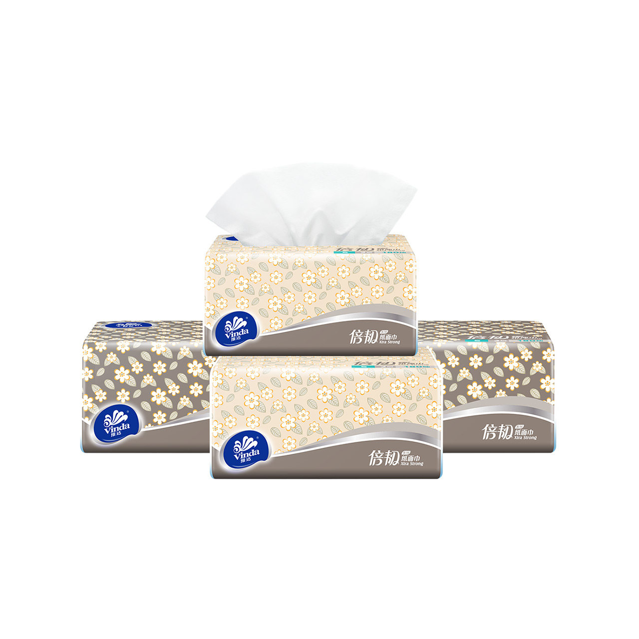 维达抽纸巾24包整箱实惠装抽卫生纸 凌恒居家日用抽纸