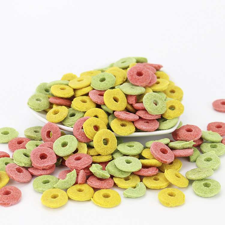 高纤维什锦谷物磨牙三色草圈兔子龙猫豚鼠荷兰猪磨牙营养零食500g,淘宝优惠券,粉丝福利购,淘宝优惠卷