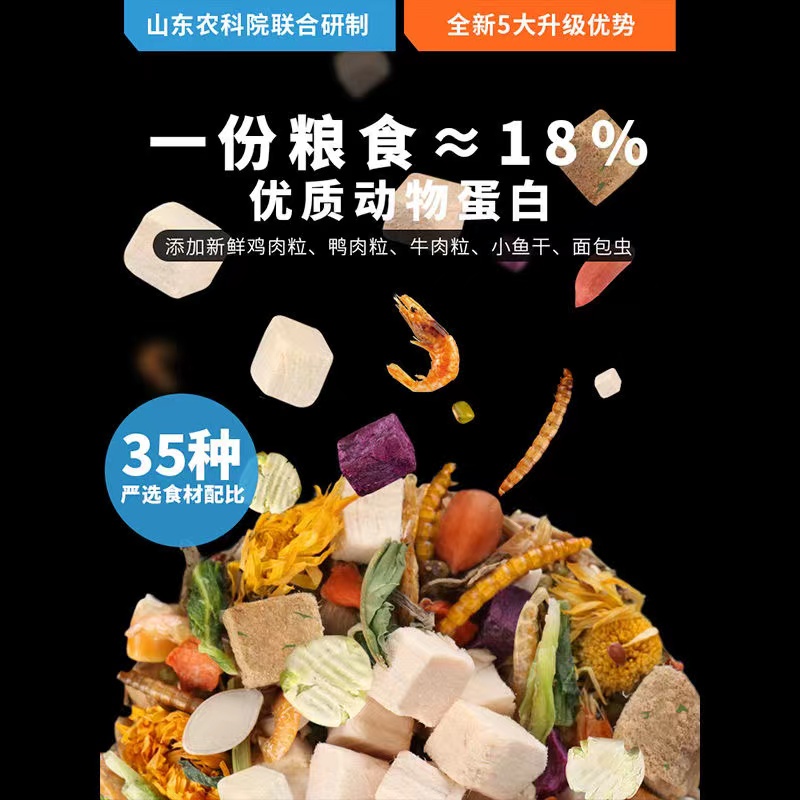 仓鼠粮食营养自配粮金丝熊食物熊粮侏儒主粮冻干自配饲料零食用品 - 图0