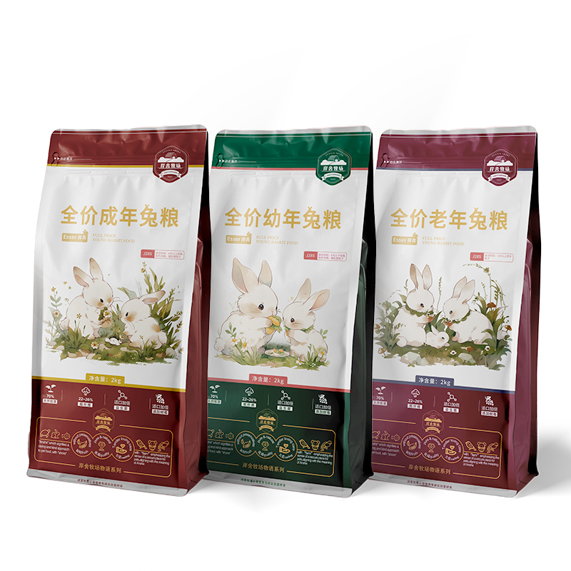 兔粮兔饲料5斤幼成宠物兔子粮食侏儒兔专用饲料粮食物提摩西干草 - 图3