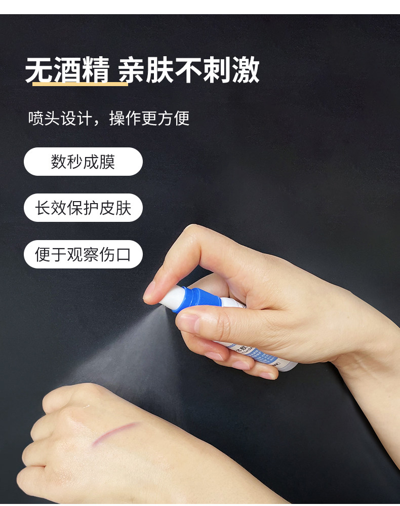 innomed伤口红屁股隆泰 3m液体敷料 康力迪医疗器械伤口敷料