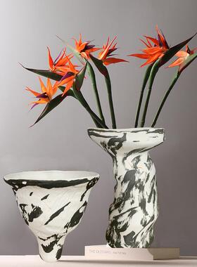 复古新中式陶罐侘寂风装饰