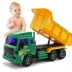 Xe tải kỹ thuật lớn tipper xe tải lớn xe tải vận chuyển trẻ em quán tính đồ chơi xe mô hình 3-6 tuổi - Đồ chơi điều khiển từ xa Đồ chơi điều khiển từ xa