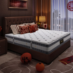 芝华仕弹簧床垫D026家用卧室护腰席梦思十大名牌乳胶床垫180x200