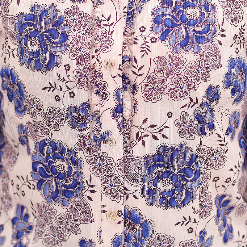 女装夏装长袖妈妈60岁70套装80衬衫 蔓姿莲中老年女装