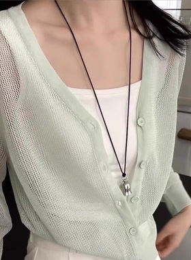 向日葵欧尼同款大号铃铛吊坠项链