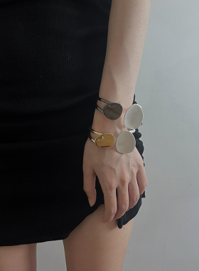 2023年新款开口手镯小众轻奢设计