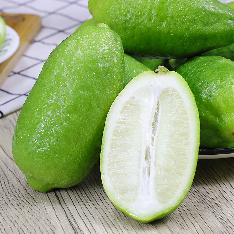 柠檬新鲜水果台柠青皮无籽广西香水 品阁水果柠檬