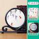 ຜູ້ເລີ່ມຕົ້ນຂອງ Su embroidery DIY embroidery wisteria ຊຸດວັດສະດຸພິມຮູບກຸ່ມພັດລົມ embroidery handmade ຊຸດ Shu embroidery ສໍາລັບຕ່າງປະເທດ