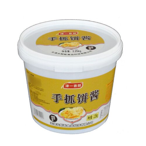 津一香厨手抓饼酱2.25kg调味料直接刷酱小吃早点商用专用一桶包邮 - 图3