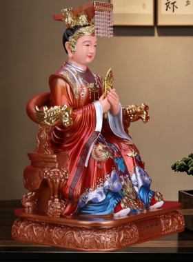 碧霞元君泰山奶奶神像树脂摆件