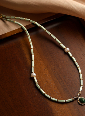 Simple Love Acc私家  设计师高级感珍珠锆石百搭个性气质项链女