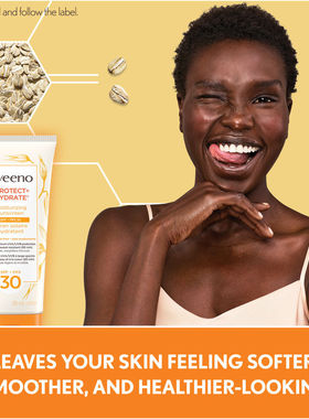 加拿大Aveeno/艾惟诺 保护和保湿面部和身体 防晒霜 SPF 30
