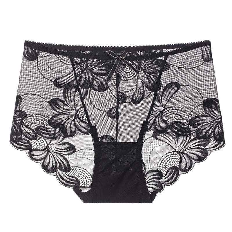 无痕内裤女士蕾丝性惑性感情调纯棉短裤女生纯欲新款2022夏季薄款,淘宝优惠券,粉丝福利购,淘宝优惠卷