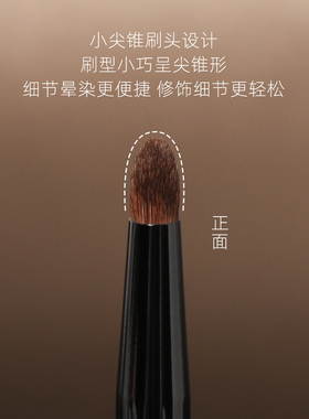 逆龄K12动物毛锥形晕染刷