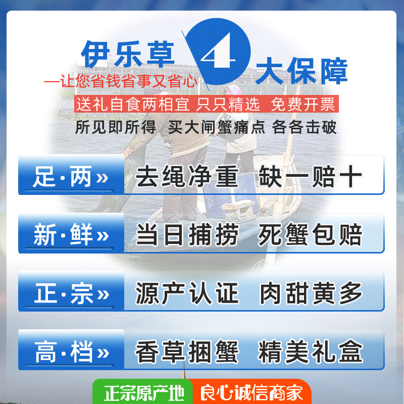 [净重公3.8两母2.8两]精品红膏太湖大闸蟹鲜活现货螃蟹6只8只10只,淘宝优惠券,粉丝福利购,淘宝优惠卷