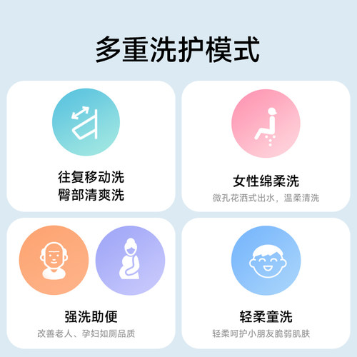 【政府补贴】智米智能马桶盖座圈加热暖风烘干紫外线杀菌除臭2S - 图0