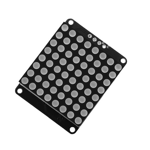 8X8矩阵共阴LED点阵显示模块HT16K33驱动I2C 接口适用于多种LED用 - 图0