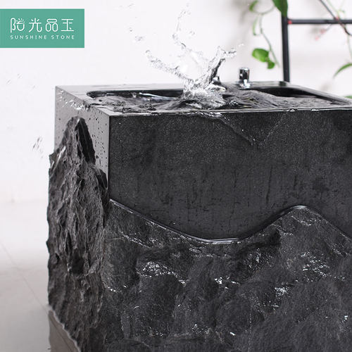 阳光品玉家用拖把池户外庭院石材阳台卫生间石头墩布池落地式水槽 - 图3