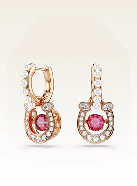 【新品】红运马蹄项链手链耳环耳钉配饰本命年闺蜜女友新年礼物