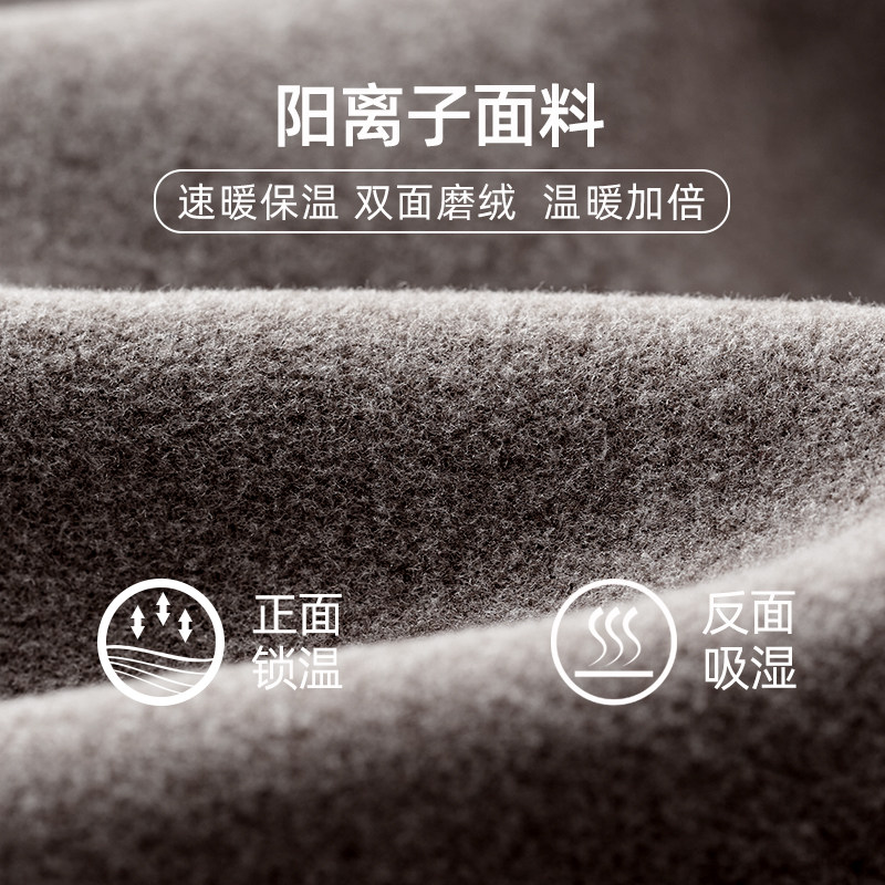 中老年人男士德绒发热保暖内衣爸爸大码宽松秋衣秋裤套装棉毛衫女,淘宝优惠券,粉丝福利购,淘宝优惠卷