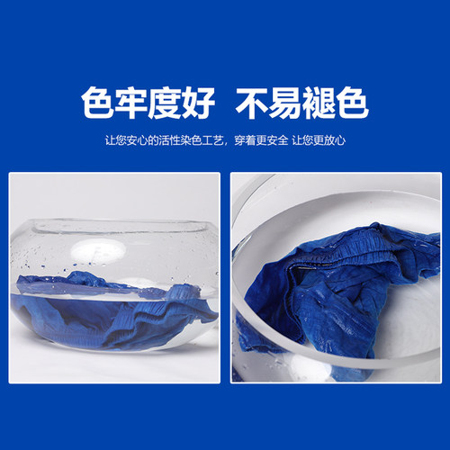 中老年男士纯棉四角内裤宽松加大高腰老人肥佬大码全棉短裤爸爸 - 图0