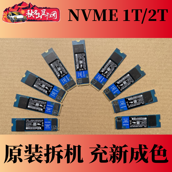 大量 NVME M2三星PM9A1西数SN550等 PCIE500G1T2TB固态SSD硬盘980 - 图0