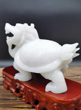 天然阿富汗玉摆件招财客厅