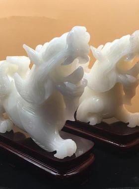 玉貔貅如意玄关阿富汗白玉