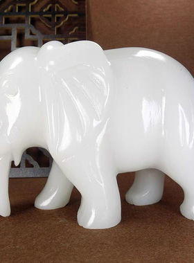 天然白玉吸水摆件阿富汗客厅