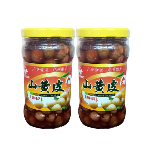 野珍牌山黄皮 微辣腌制山黄皮300g 广西龙州特产鸡皮果佐料调料 - 图0