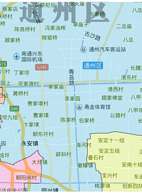 南通市地图1.15m折叠家用高清办公室会议室书房新款墙贴装饰画