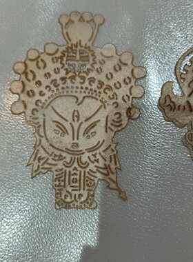 原色皮影手工染色学生教学设计装饰礼品