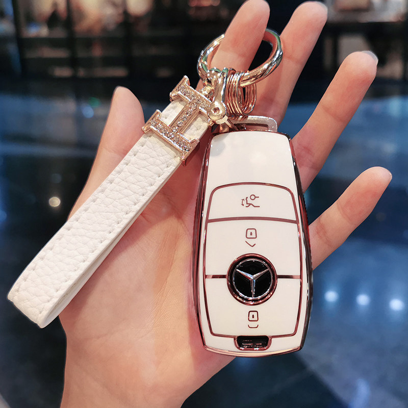 奔驰e钥匙套c260coupe男c260专用2021款e260l新款e300l梅赛德斯潮