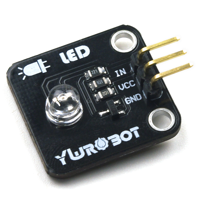 【YwRobot 】适用于Arduino 草帽LED 发光模块 - 图3