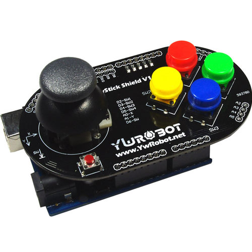 【YwRobot】适用于Arduino 游戏摇杆按键扩展板 遥控器 - 图3