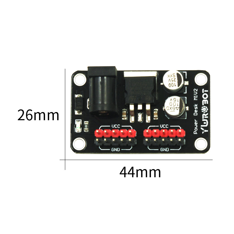 【YwRobot】电源模块7805线性稳压模块 5V稳压电源 适用于Arduino - 图2