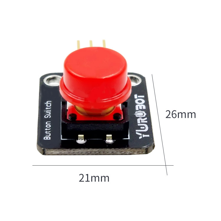 【YwRobot Studio】适用于Arduino大按键模块按钮模块五色套装-图1