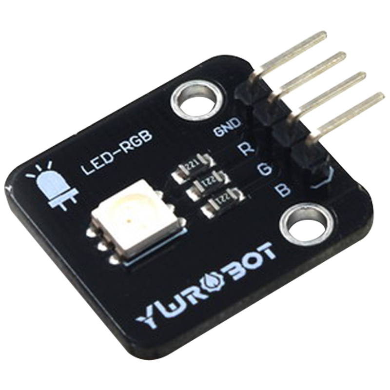 【YwRobot】适用于Arduino电子积木 全彩LED模块 全彩5050七彩LED - 图3