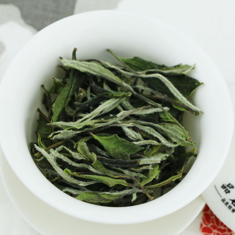 福鼎白牡丹散茶新茶茶叶白毫银针头采白茶礼盒装寿眉贡眉